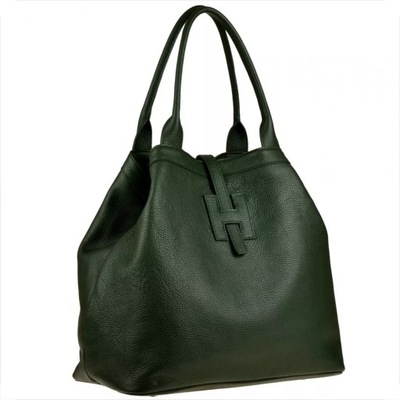 Genuine Leather Torebka shopper Skóra naturalna zi