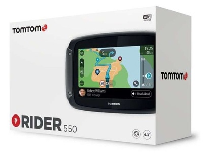 TOMTOM NAVEGACIÓN MOTOCICLETA RIDER 550 PREMIUM PACK  