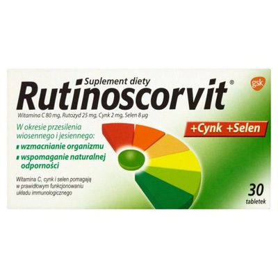 Rutinoscorvit Suplement 30 szt.