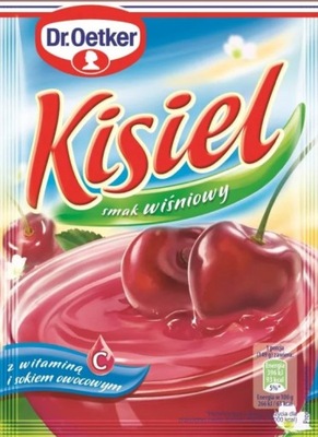 Dr. Oetker Kisiel smak wiśniowy 38 g