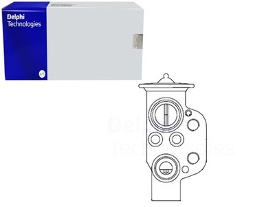 КЛАПАН РАСШИРИТЕЛЬНЫЙ КОНДИЦИОНЕРА AUDI Q3 1.4-2.5 06.11-10.18 DELPHI