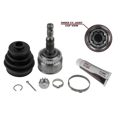 Шарнир наружный перед левый правый opel combo corsa c meriva a 2000-2012 фото №1