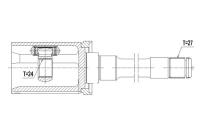 LANKSTAS WEW. BMW XDRIVE 5 GT F07, F07N 09-, 7 F01, F02, F03, F04 09- /DEŠINYSIS 