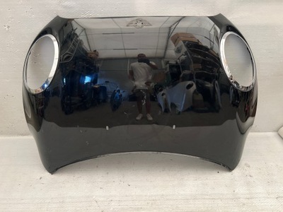 Капот mini cooper one f55 f56 f57 czarna хром фото №1