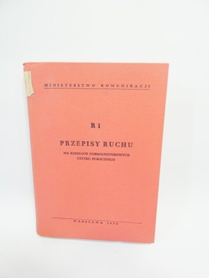 Przepisy ruchu na kolejach normalnotorowych