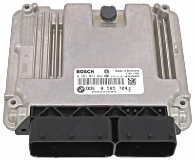 COMPUTADOR ECU BMW DDE8585704 0281031846  