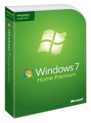 Windows 7 Home Premium BOX PL Uaktualnienie 32/64b