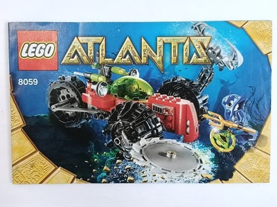 LEGO Atlantis 8059 Odkrywca Dna Morskiego