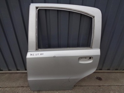 Двері fiat panda 2 ii 2003-2012r. ліва задні kod 647 фото №1