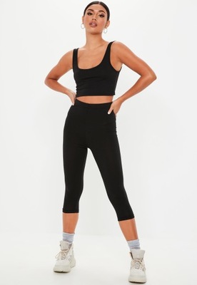 MISSGUIDED LEGGINSY KLASYCZNE RYBACZKI 36 3Z0F1_D