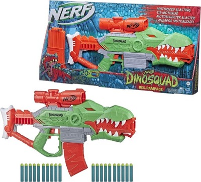 NERF BLASTER DINOSQUAD REX-RAMPAGE F0807