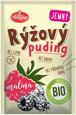 BUDYŃ RYŻOWY MALINOWY BEZGLUTENOWY BIO 40 g