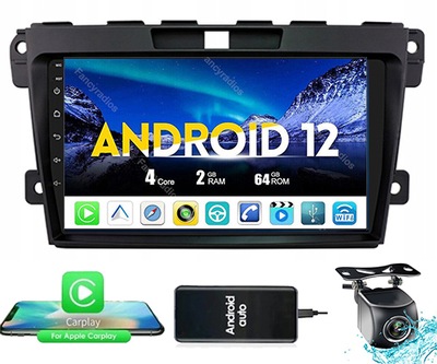 RADIO ANDROID GPS BT MAZDA CX-7 CX7 CX 7 2007  