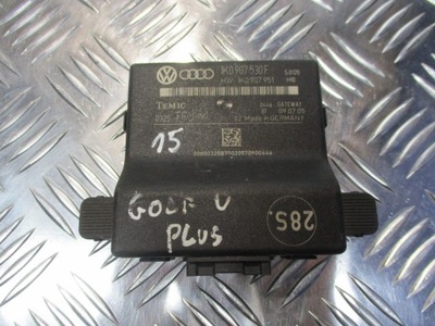 Модуль шлюз vw golf v plus 1.9 tdi 1k0907530f фото №1