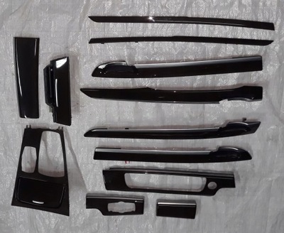 Bmw 7 f01 декори накладки декоративні салону консолі фото №1