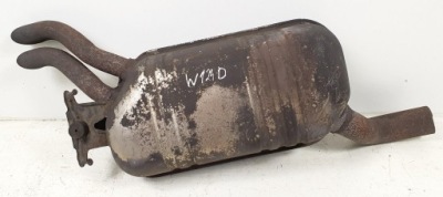 Гаситель выхлоп конечный задний mercedes w124 купе фото №1