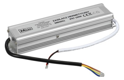 Zasilacz WODOODPORNY do taśm LED 12V 100W IP67