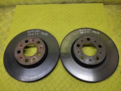 Volvo s60 2.4 d тормозные диски тормозные перед фото №1