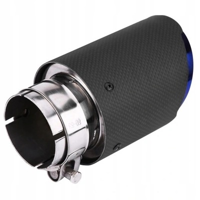 END EXHAUSTION SILENCER BLACK 63MM 89MM  