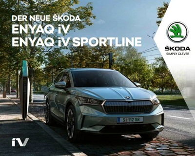 SKODA ENYAQ I SPORTLINE PROSPEKT MODELO 2022  