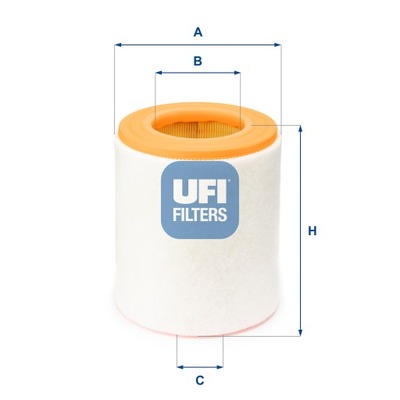 ФИЛЬТР ВОЗДУХА UFI (OEM QUALITY) VAG A7 11-