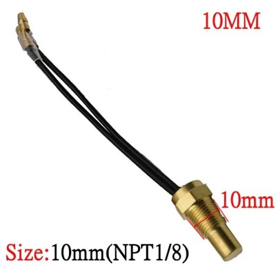 12V 24V CAR TRUCK DIGITAL WATER TEMPERATURE SENSOR NPT1/8 50K HEAD ~80305  