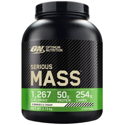 OPTIMUM SERIOUS MASS 2700g GAINER ODŻYWKA NA MASĘ