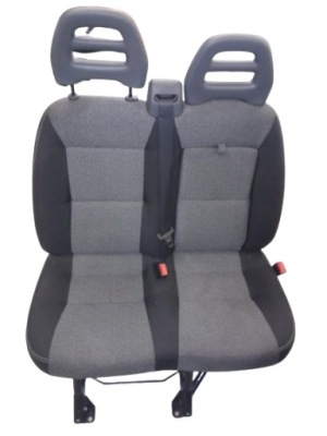 Сиденье лавка пассажира двойной jumper boxer ducato 06- фото №1