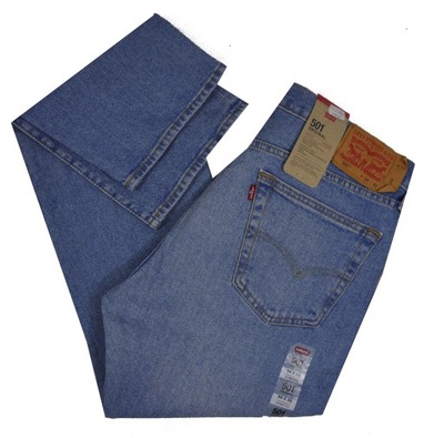 JEANSY LEVIS 501-3337 REGULAR KLASYK W31 L32 PAS 82