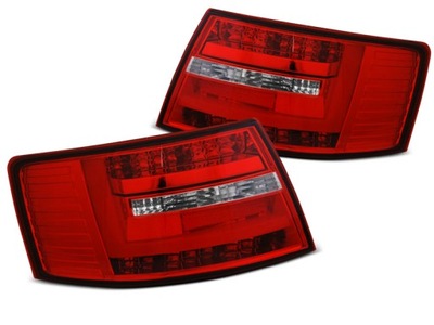 LAMPY DIODOWE AUDI A6 C6 SEDAN 04-08 R-W LED 6PIN