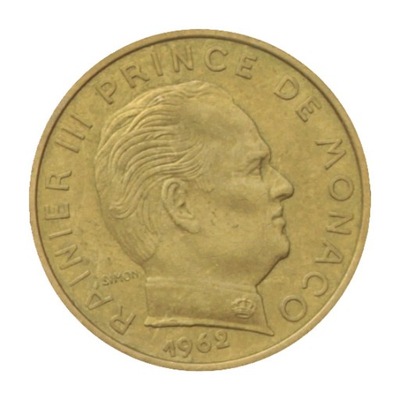 [M12847] Monako 20 centimes 1962