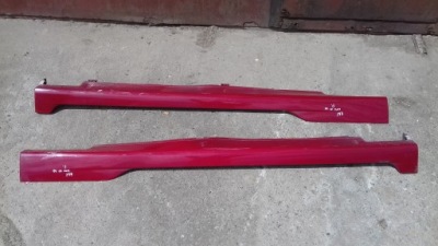 Молдинг поріг накладка ліва права honda civic vii 3d hb lift 04-06 r81 фото №1