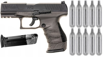 Pistolet CO2 RAM Combat Walther PPQ M2 T4E ZESTAW