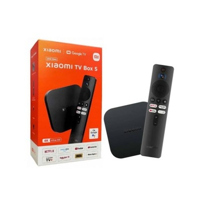 Odtwarzacz multimedialny 4K XIAOMI MI Box S Android SMART TV PL + Google TV