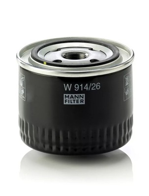 MANN-FILTER W 914/26 ФИЛЬТР МАСЛА