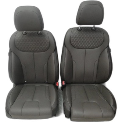 Сиденья кожа hyundai santa fe 22r 7-osób вентиляция, фото №1