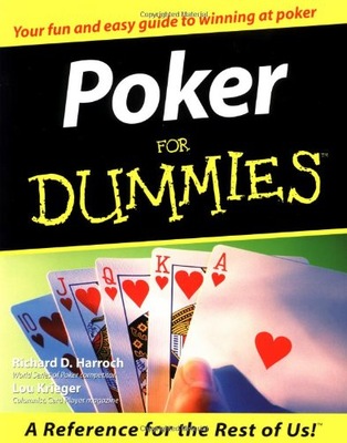 Poker For Dummies Harroch Richard D. ,Krieger