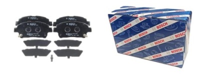 Bosch тормозные колодки тормозной. toyota iq 09-14 перед фото №1