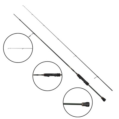 Wędka DAM Effzett Microflex 2 / 2.10m / 3-15g / 2 sec + GRATIS!!