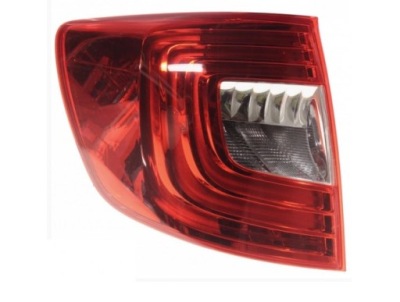 Новая левая задняя фара skoda superb 2013-2015 универсал led фото №1