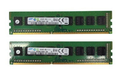 SAMSUNG RAM DDR3 8GB |2x4GB| 1600MHz PC3-12800U M378B5173QH0-CK0