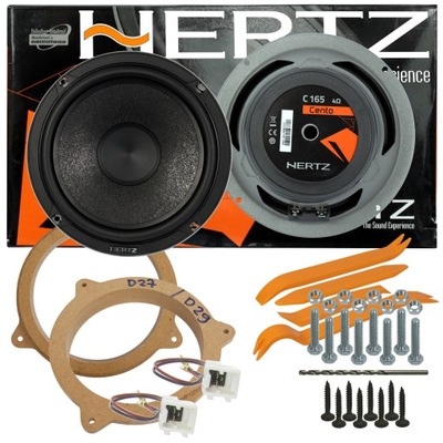 HERTZ C 165 ALTAVOCES NISSAN ALMERA PRIMERA JUKE  