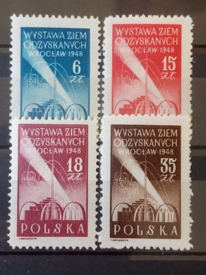 POLSKA Fi 462-465 ** 1948 Wystawa Ziem Odzyskanych