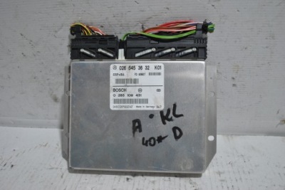 Модуль бортовий комп'ютер esp mercedes w168 0265453632 фото №1