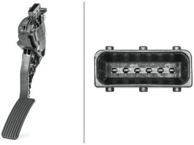 PEDALAS DUJŲ JUTIKLIS OPEL ASTRA J 13-15 CHEVROLET CRUZE 10-11 VOLT 11-14 