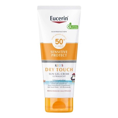 Eucerin Sun Kids Sensitive Protect preparat do opalania ciaa SPF50+ 200m P2