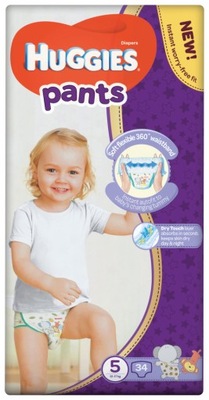 Piel-m. HUGGIES PANTS 5 12-17kg