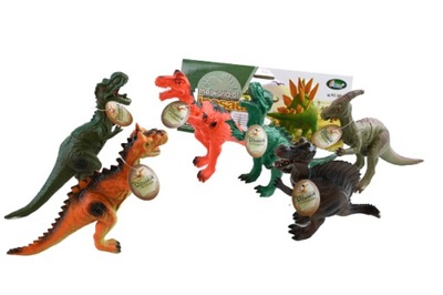 DUŻE Figurki dinozaur Zwierzęta ZESTAW 6 sztuk
