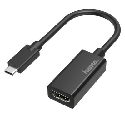 Adapter HAMA USB-C wtyk - HDMI gniazdo 4K