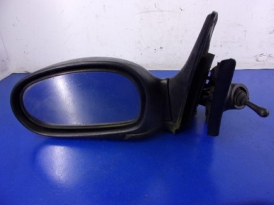 Kia rio i зеркало левая чёрные механический фото №1